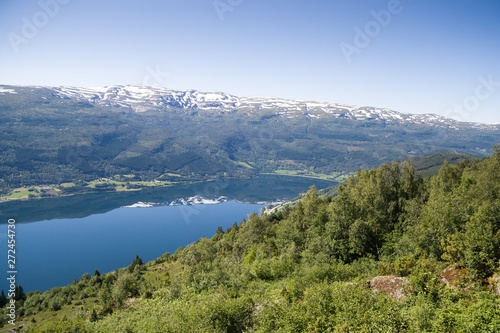 Mount Hanguren Views in Voss Norway