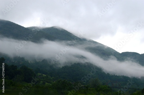 clouds and fog on the hills © oljasimovic