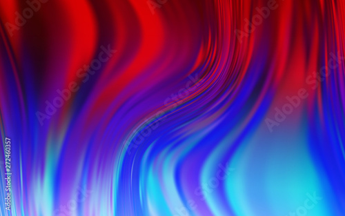 Light Blue  Red vector glossy abstract background.