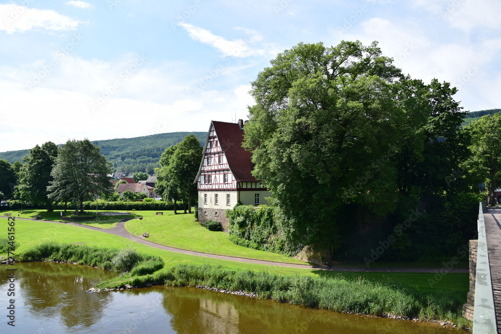 Rathaus in Gieselwerder an der Weser Rathaus in Gieselwerder an der Weser