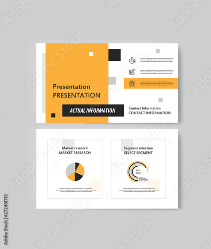 Set of brochures infographics for marketing the promotion goods and services on market