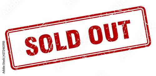sold out stamp