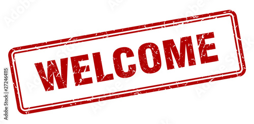 welcome stamp