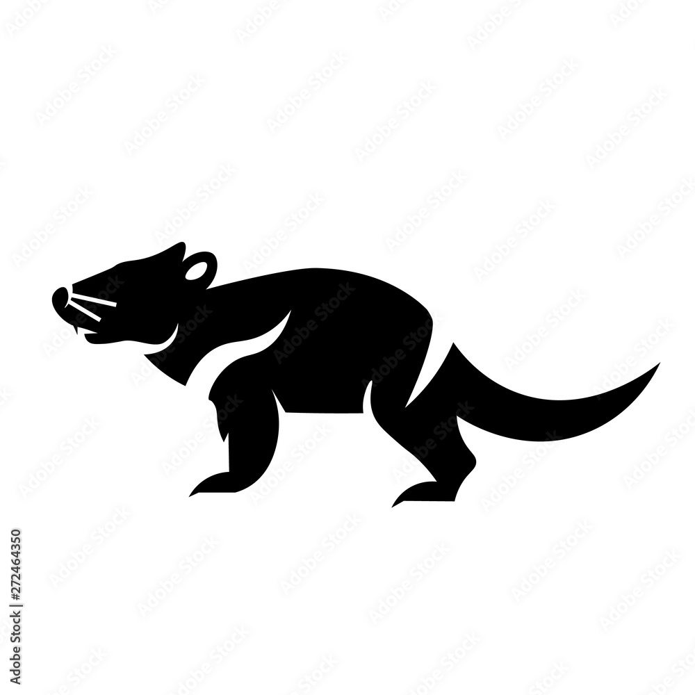 Tasmanian Devil Icon Vector