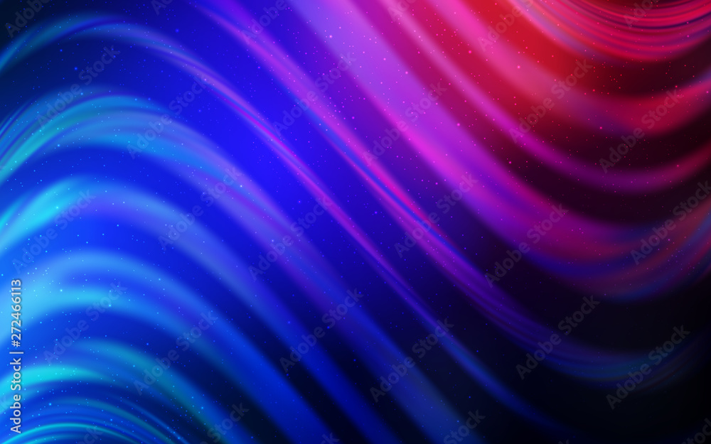 Dark Blue, Red vector background with astronomical stars. Dark Blue, Red vector background with astronomical stars.