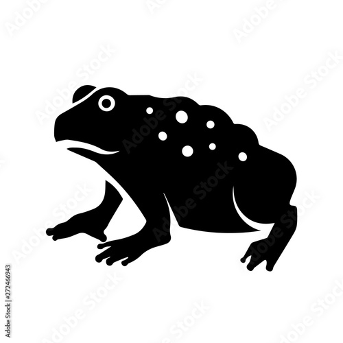 Cane Toad Icon Vector