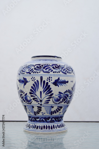 talavera poblana ceramica, mexico