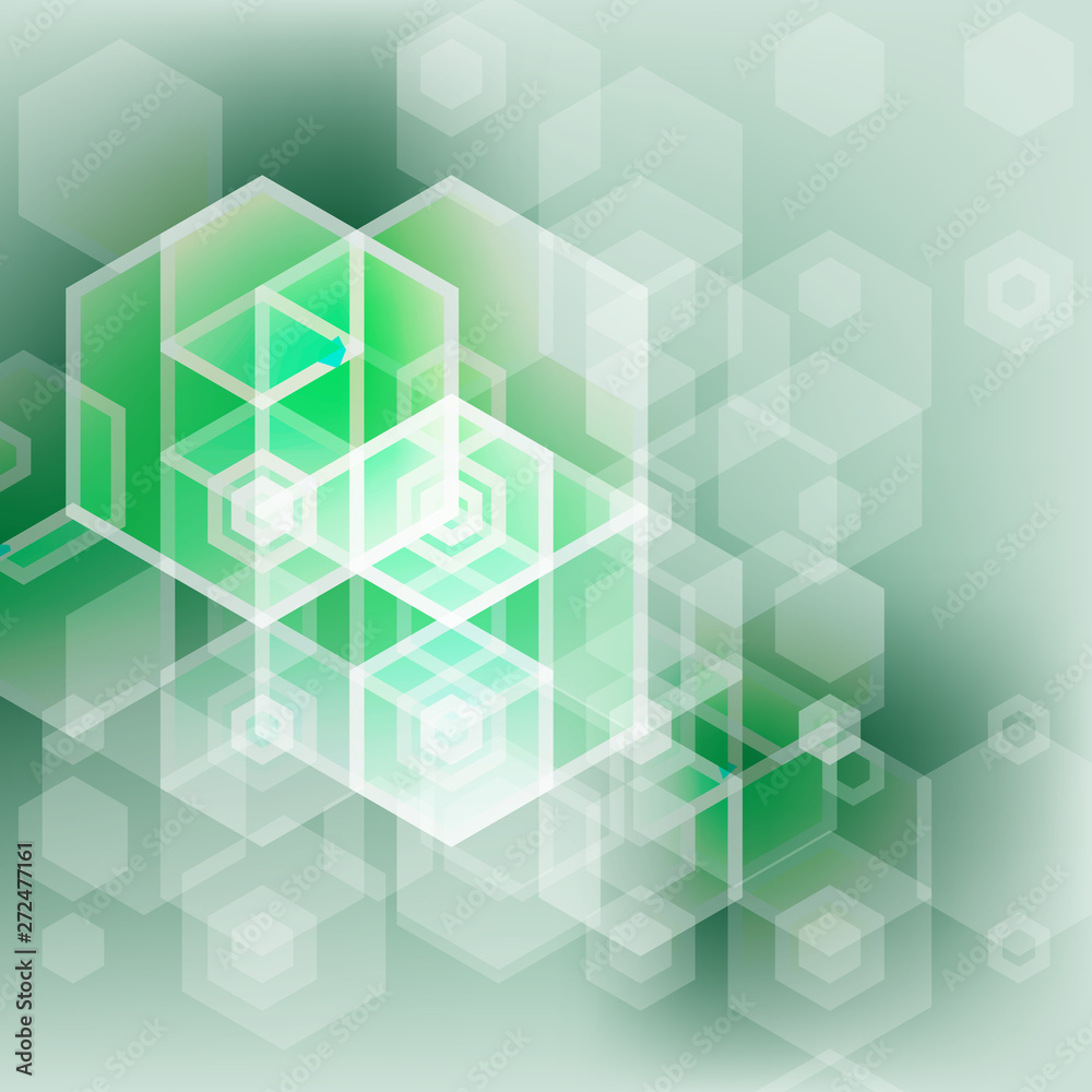 Fototapeta premium abstract geometric background