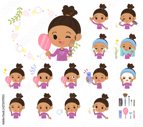 perm hair girl_beauty
