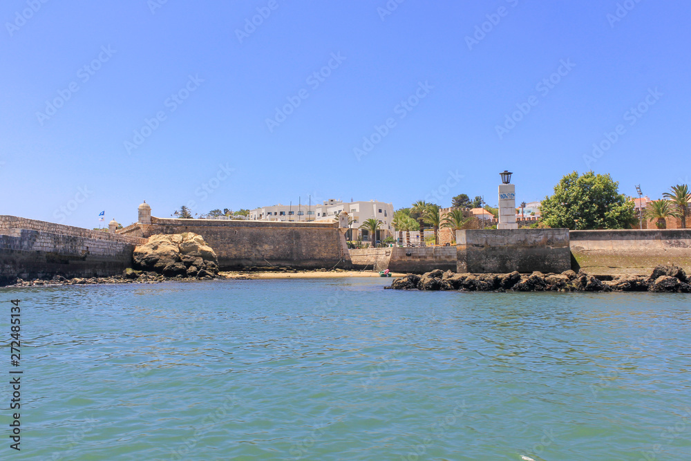 Fort da Ponta da Bandeira in Lagos, Algarve, Portugal