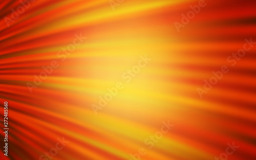 Light Orange vector template with lines.