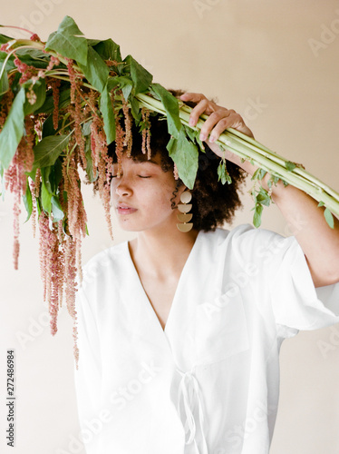 Portraits of a beautiful woman