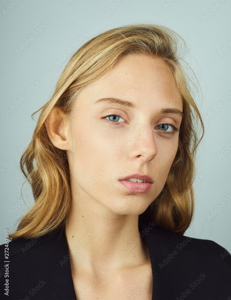 Portrait of blond woman Portrait of blond woman