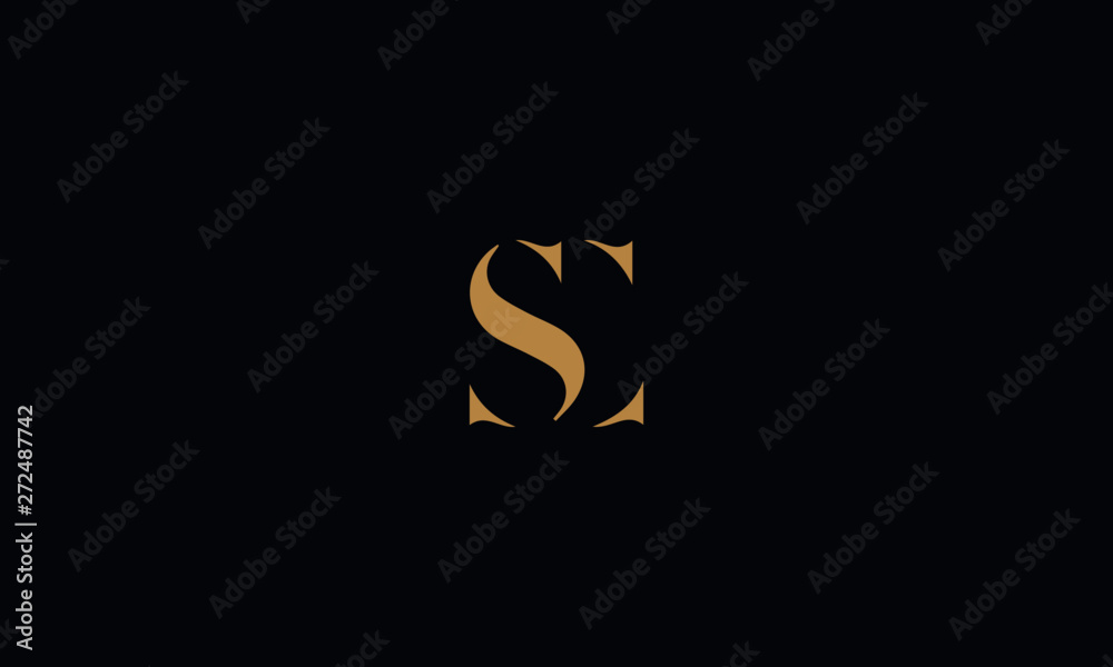 SC logo design template vector illustration Stock Vector | Adobe Stock