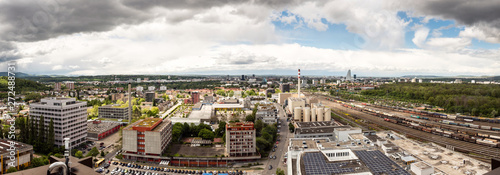 FHNW, Aussicht auf Muttenz, Baselland, Schweiz