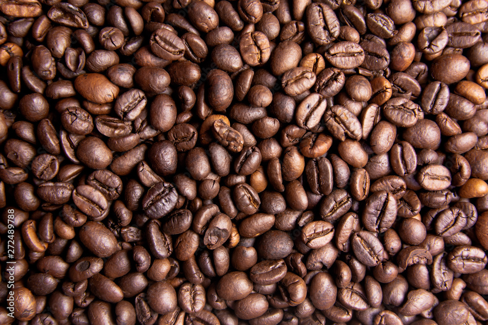 Roasted Coffee Beans background, Brown coffee beans for can be used as a background Roasted Coffee Beans background, Brown coffee beans for can be used as a background