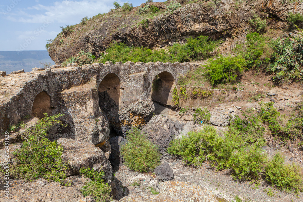 The oldest and historic Portuguese Bridge in Ethiopia