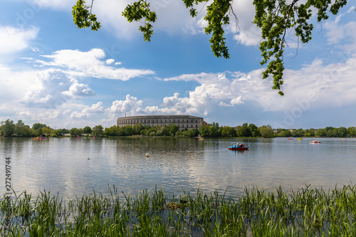 Panorama view of the Documentation Center Nazi Party Rally Grounds in Nuremberg