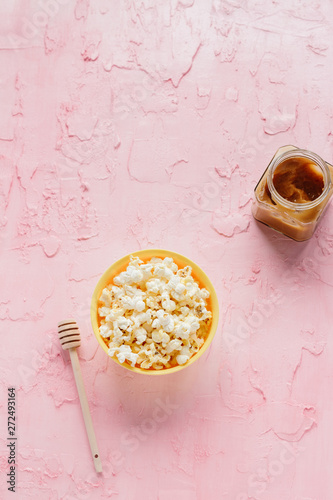 Popcorn and Dulce de Leche