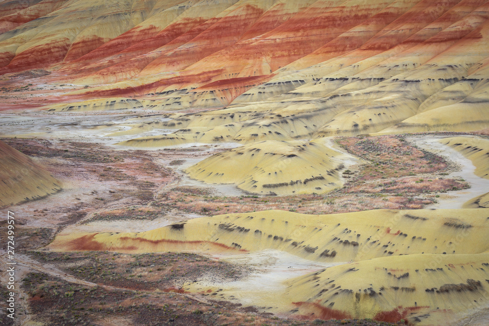 Painted Hills of John Day Fossil Beds National Monument, Oregon, USA