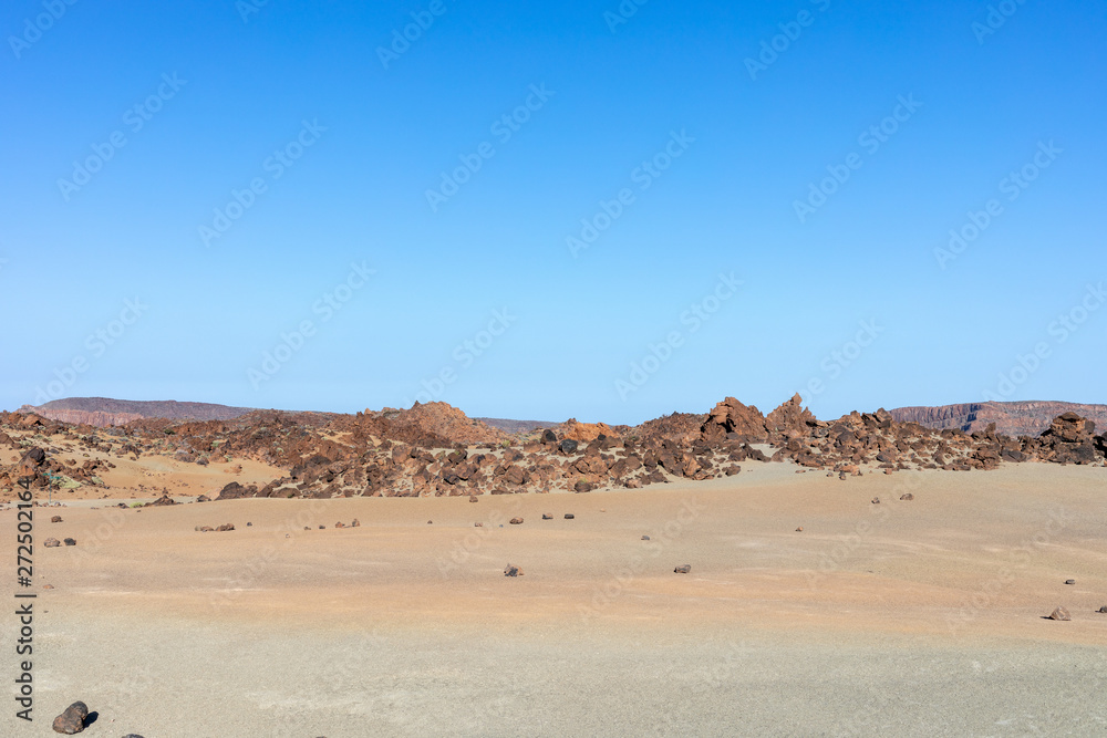 Landscape of El Teide National Park