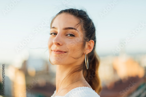 Pretty European Woman