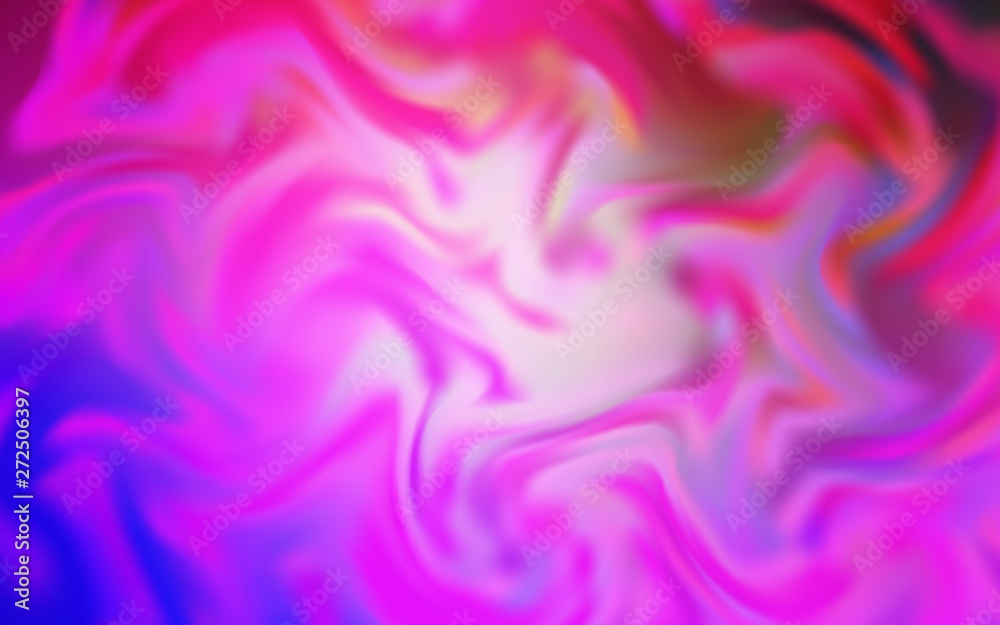 Fototapeta premium Light Purple, Pink vector colorful blur background.