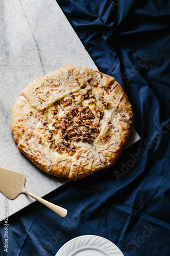 Crispy Chanterelle Mushroom and Onion Galette photo