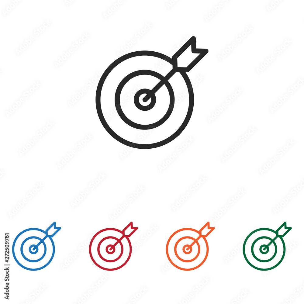 Target vector icon Target vector icon