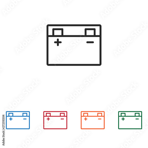 Accumulator vector icon