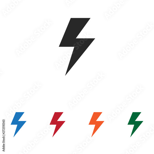 Free Download Lightning vector icon - GFXLoad