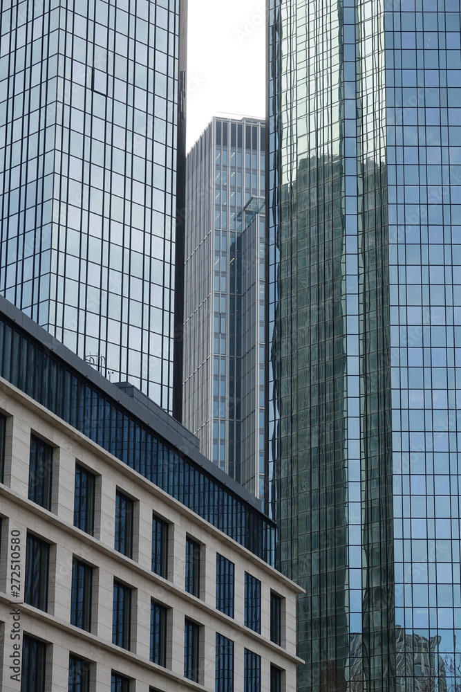 Glasfassaden in Frankfurt Glasfassaden in Frankfurt