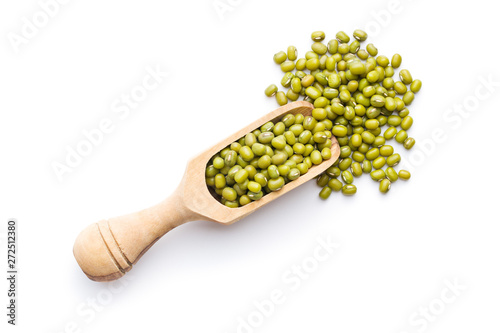 Green mung beans.