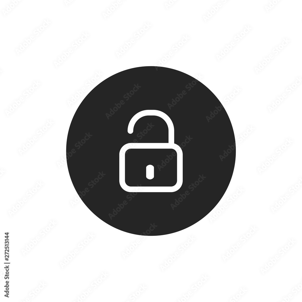 Open padlock icon Open padlock icon
