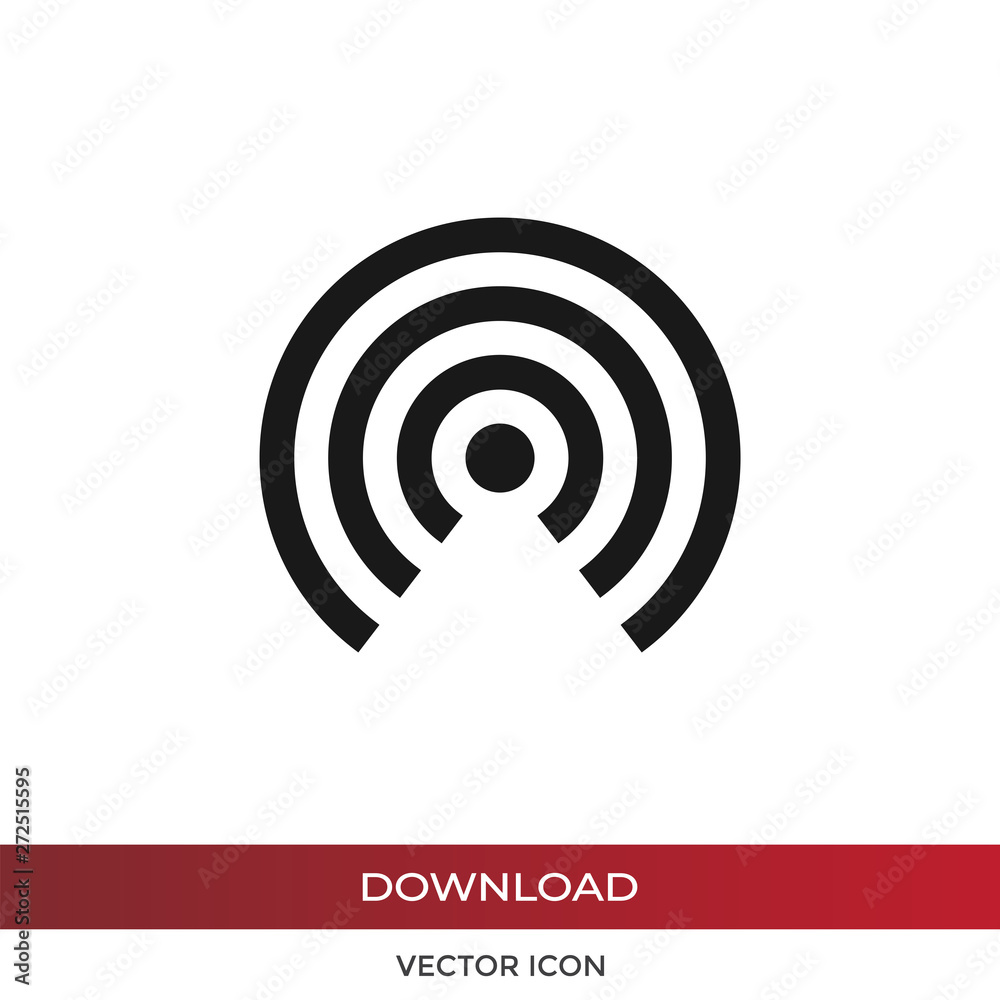 Hot spot vector icon in modern design style for web site and mobile app Hot spot vector icon in modern design style for web site and mobile app
