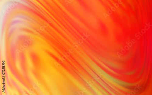 Light Red  Yellow vector colorful blur background.