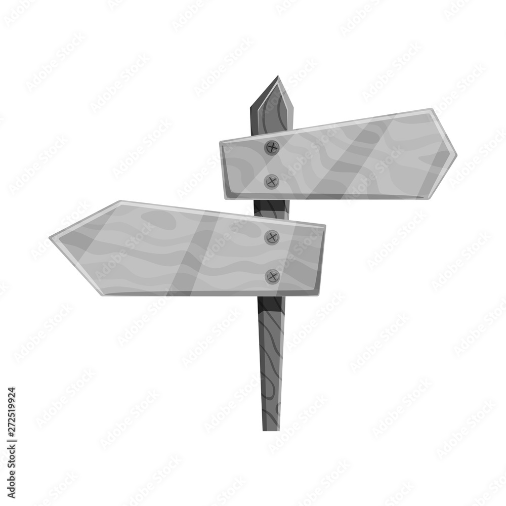 Vector illustration of signage and sign logo. Set of signage and roses