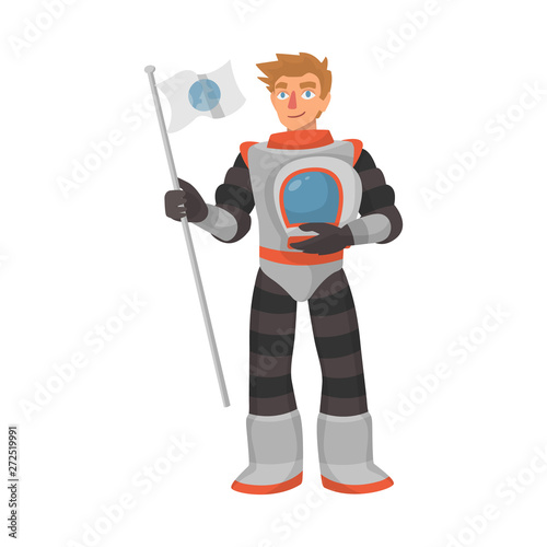 Vector illustration of astronaut  and man  icon. Set of astronaut  and suit  stock vector illustration.