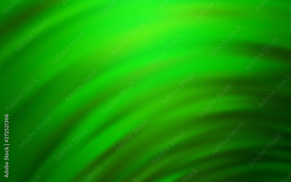 Light Green vector background with bent lines. Light Green vector background with bent lines.