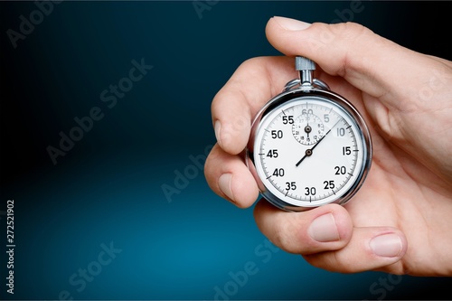 Stopwatch in Human Hand, Timer