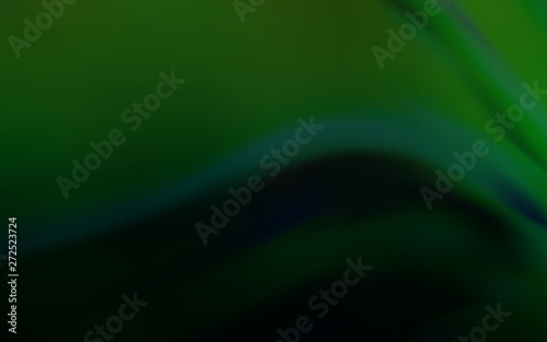 Dark Green vector blurred and colored pattern.