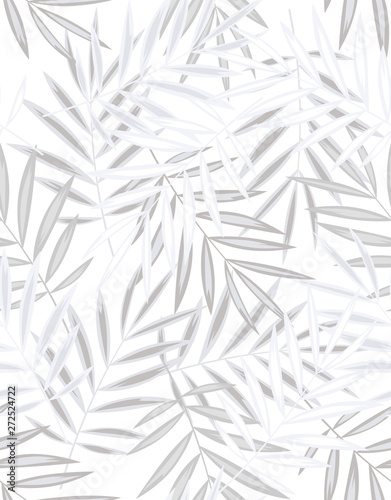 seamless palm leaf pattern