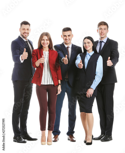 Team of business people sho...