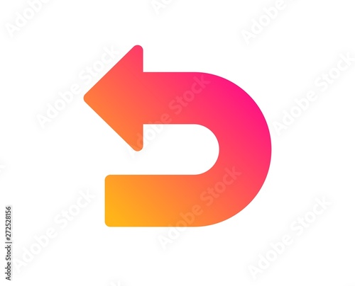 Undo arrow icon