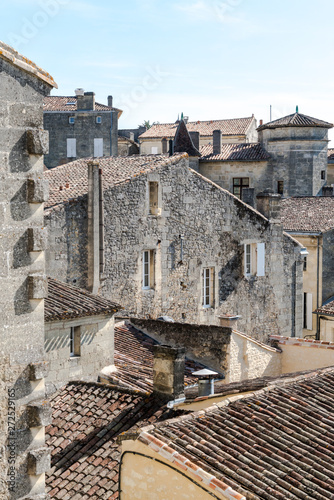 Saint Emillion rooftops photo