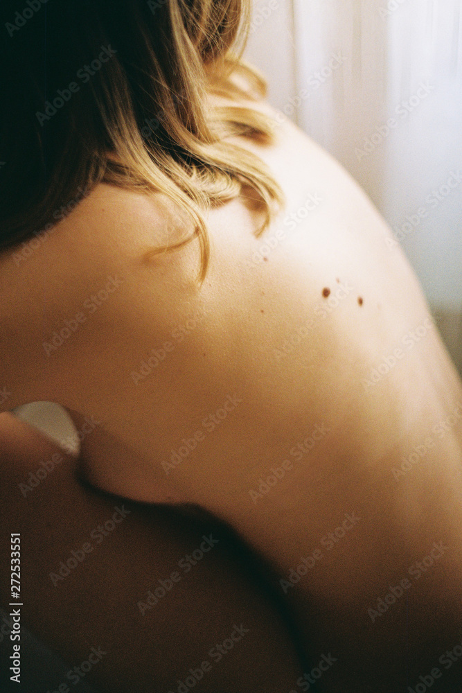 Anonymous nude female body Anonymous nude female body