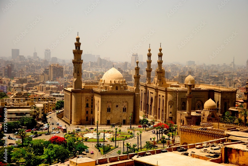 Naklejka premium mosque Giza cairo egypt