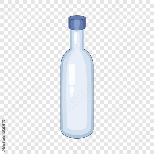 Milk bottle icon. Cartoon illustration of milk bottle vector icon for web design