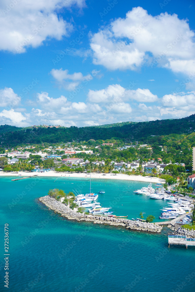 Fototapeta premium Beautiful Aerial Beach View