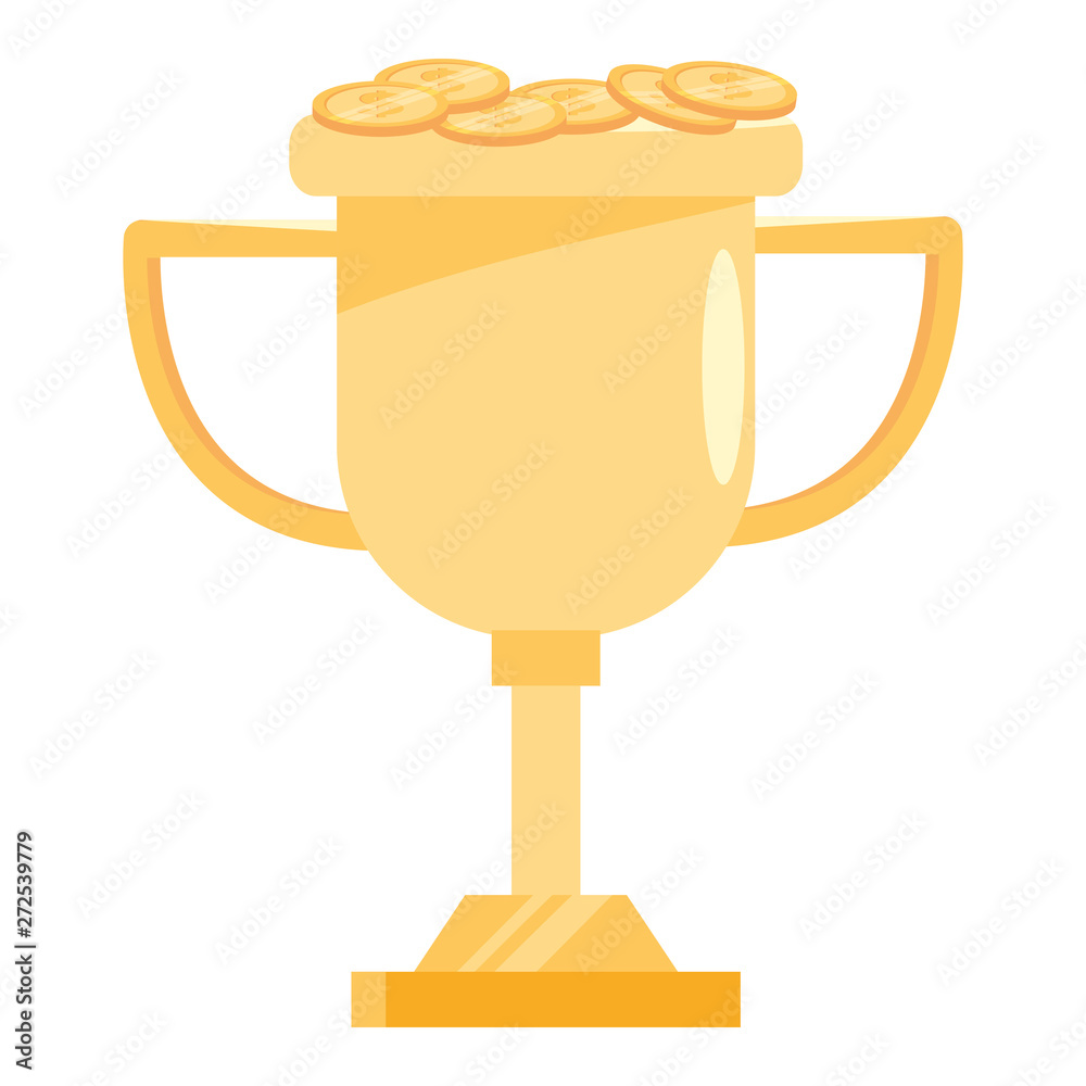 Isolated competition trophy design vector illustration Isolated competition trophy design vector illustration